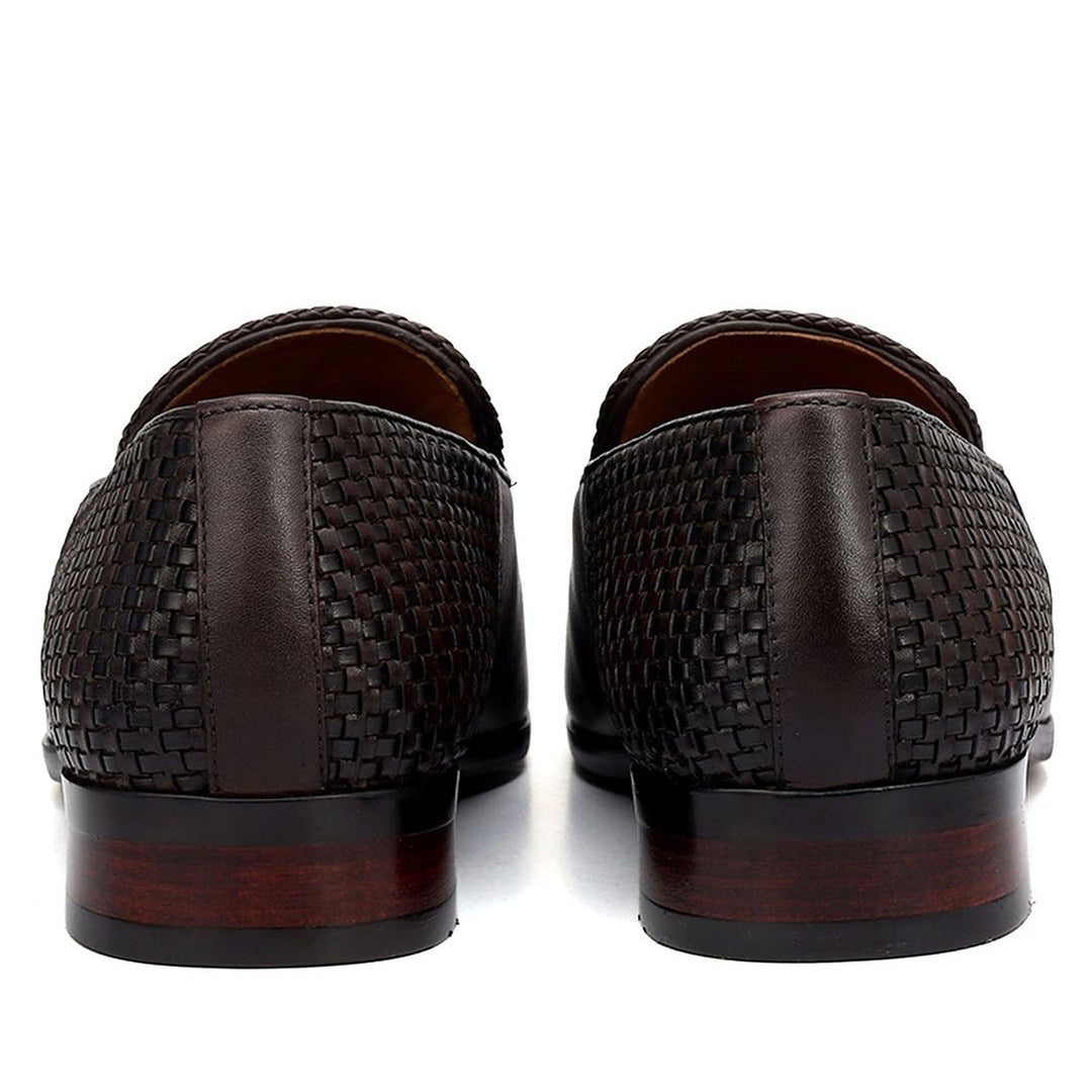 Brown Loafers With Tassels