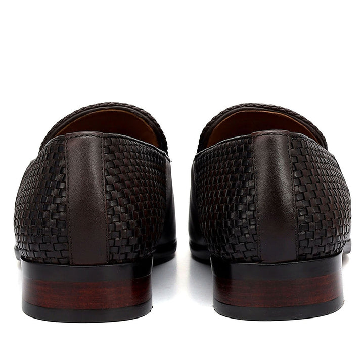Brown Loafers With Tassels