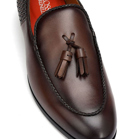 Brown Loafers With Tassels