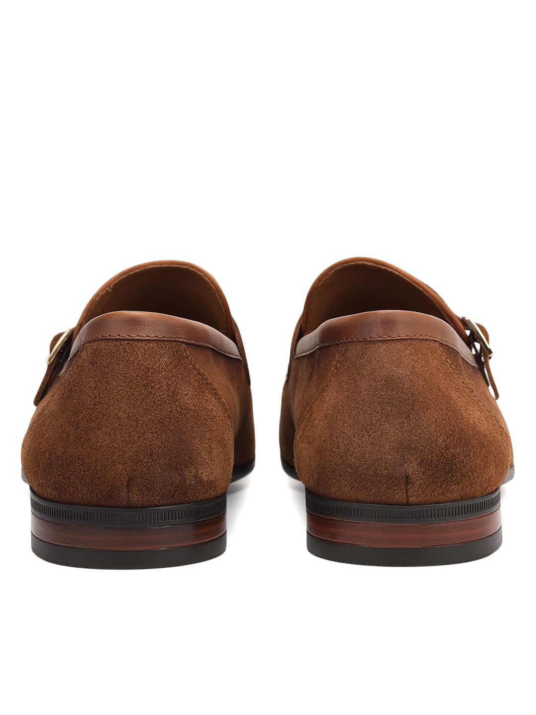 Brown Suede Leather Loafers