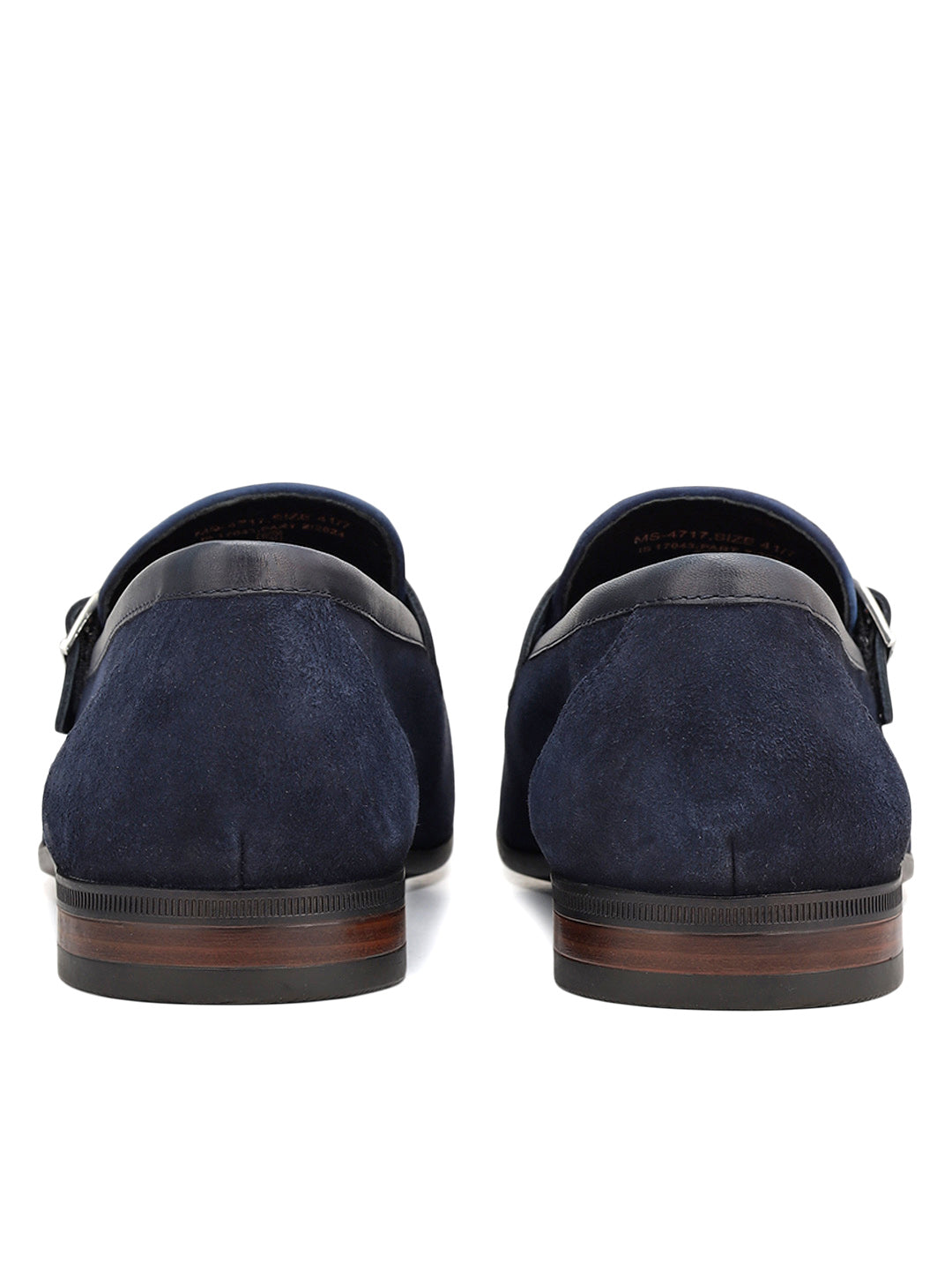 Blue Suede Leather Loafers