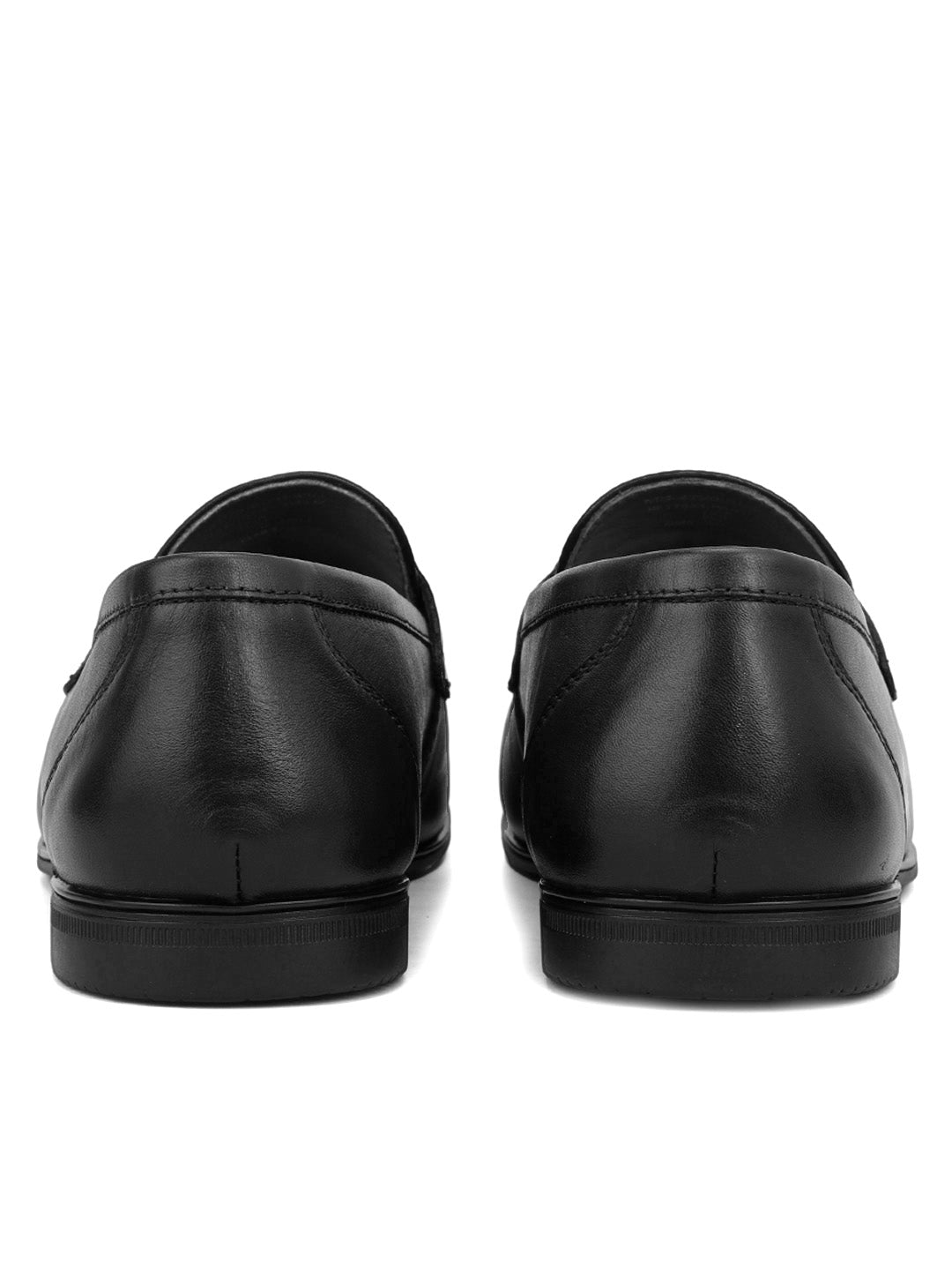 Black Loafers With Buckle