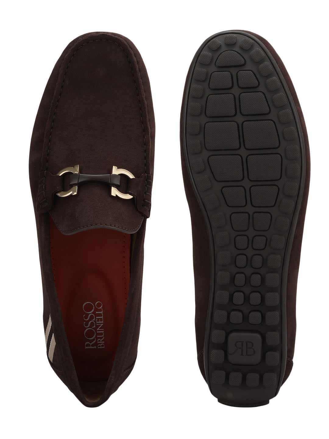 Brown Suede Leather Moccasins