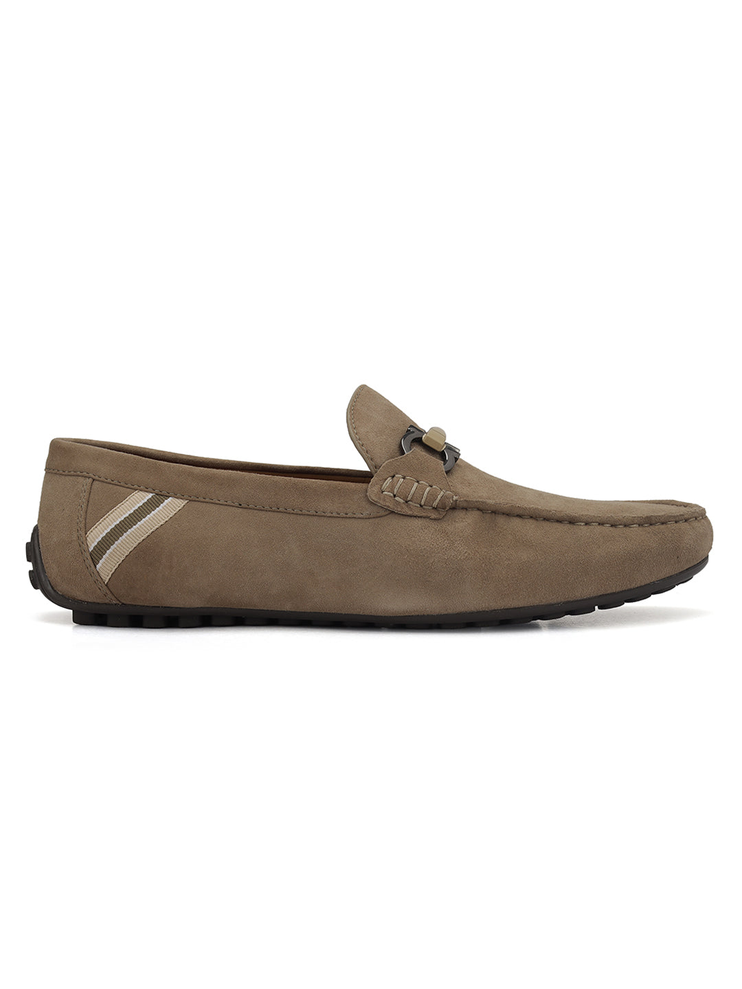 Brown Suede Leather Moccasins