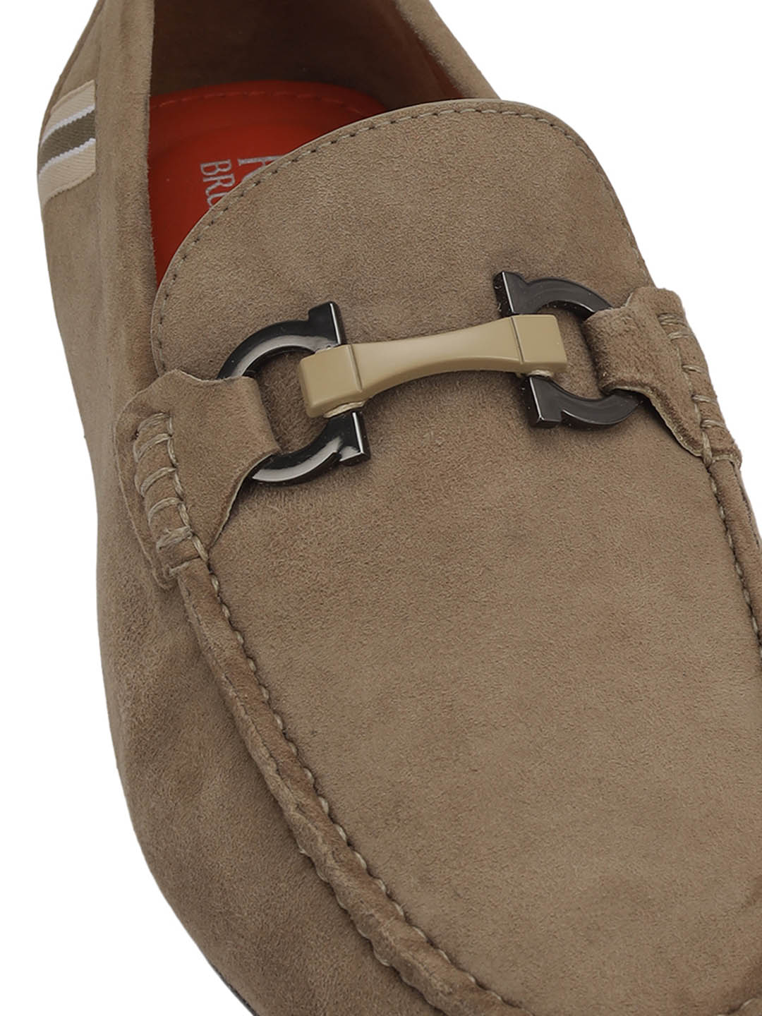 Brown Suede Leather Moccasins