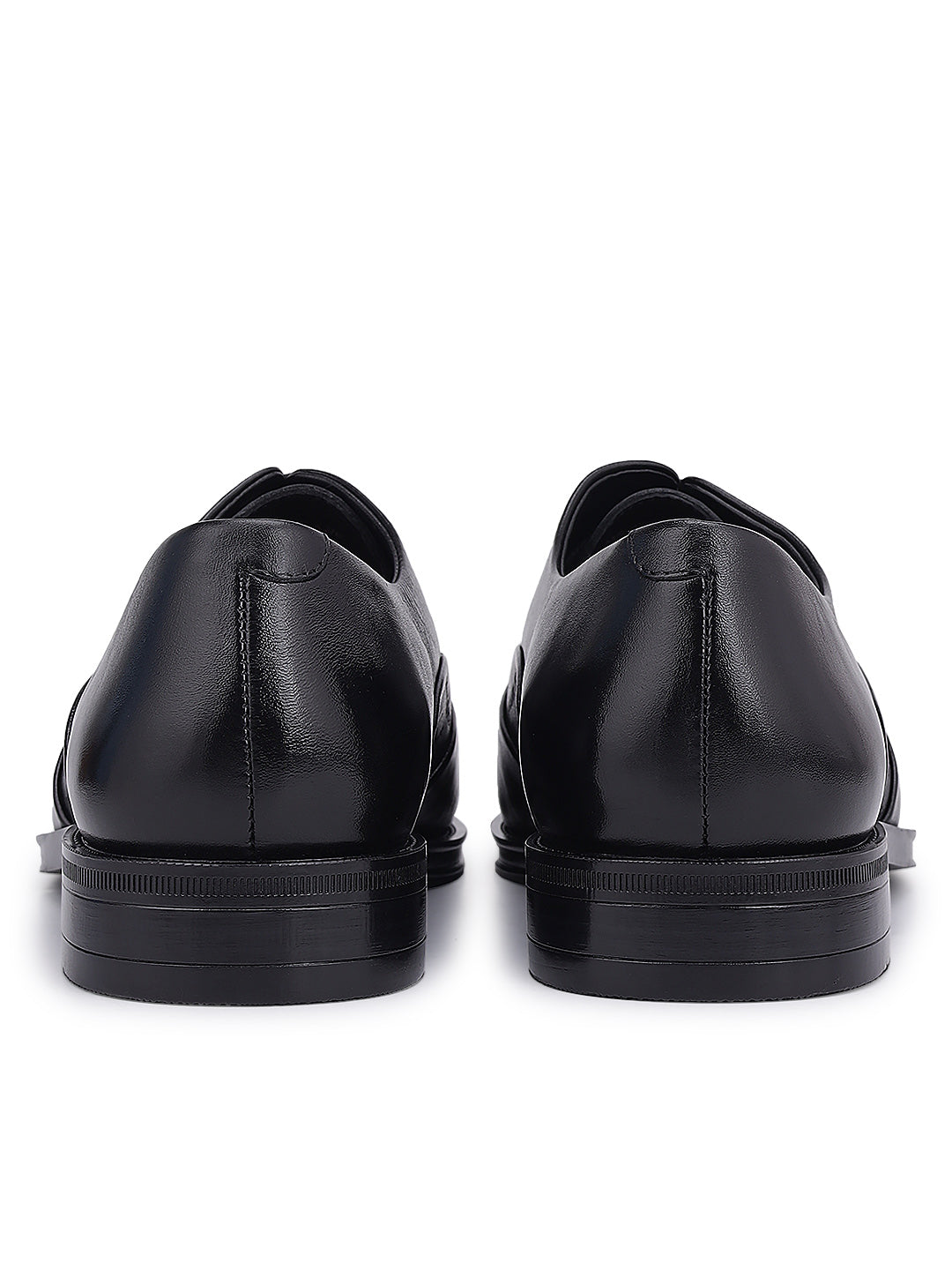 Black Signato Leather Lace Ups