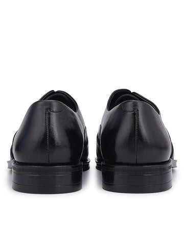 Black Signato Leather Lace Ups