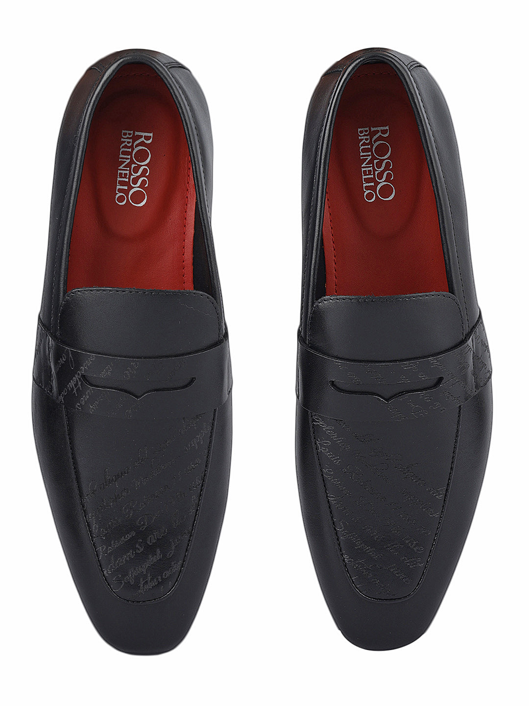 Black Formal Leather Loafers