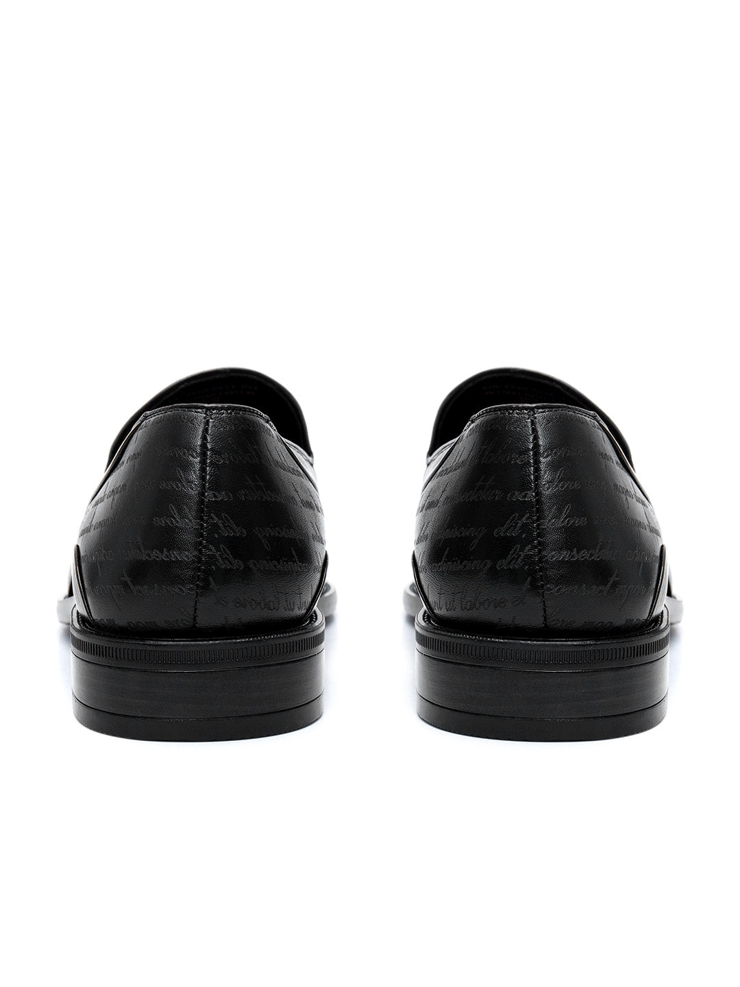 Black Loafers With Tassels