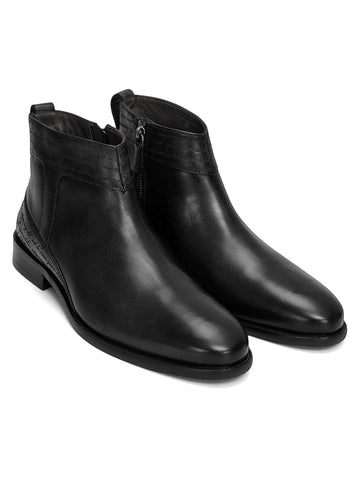 Black Ankle Length Boots
