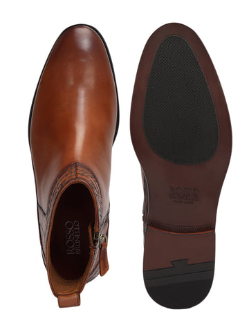 Tan Ankle Length Boots