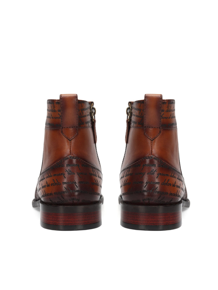 Tan Ankle Length Boots