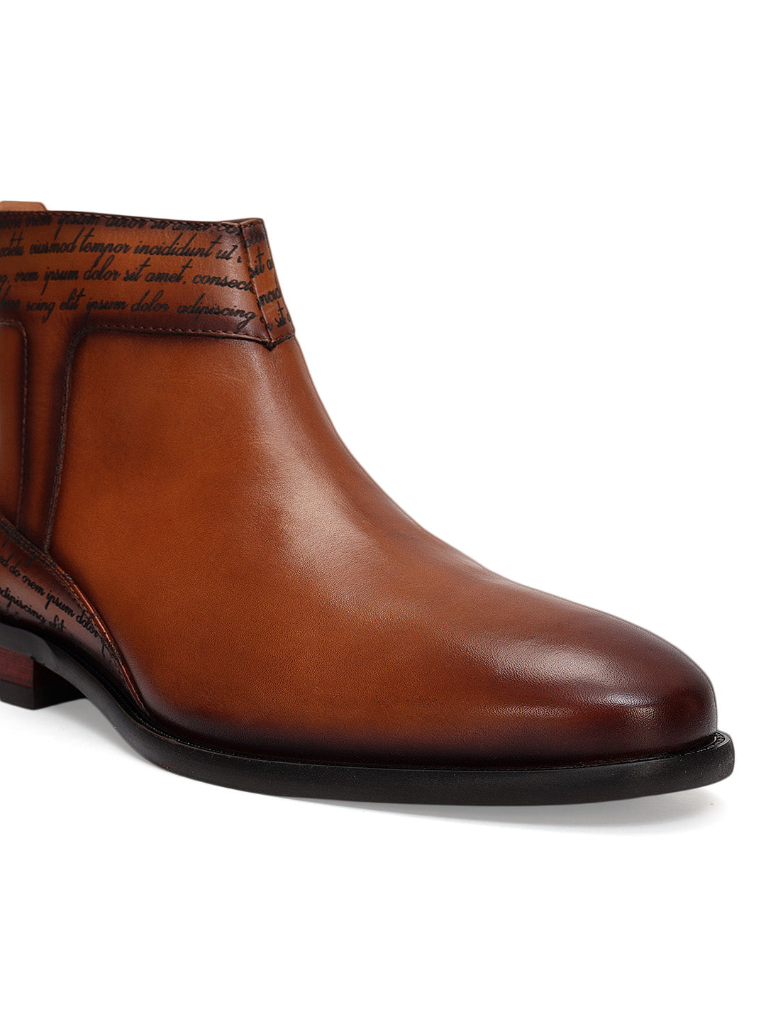 Tan Ankle Length Boots