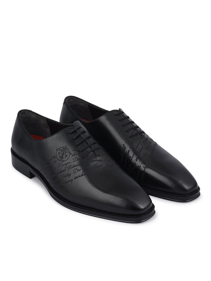 Black Formal Leather Lace Ups