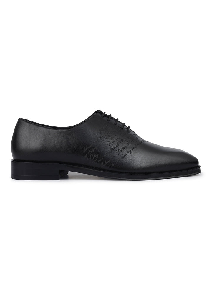 Black Formal Leather Lace Ups