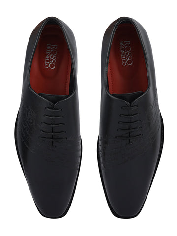 Black Formal Leather Lace Ups