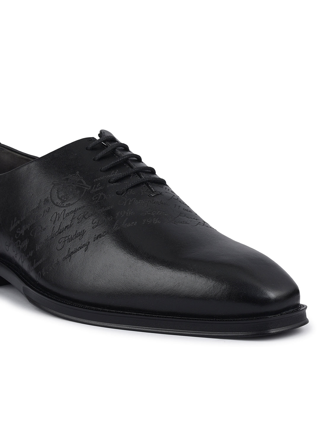 Black Formal Leather Lace Ups
