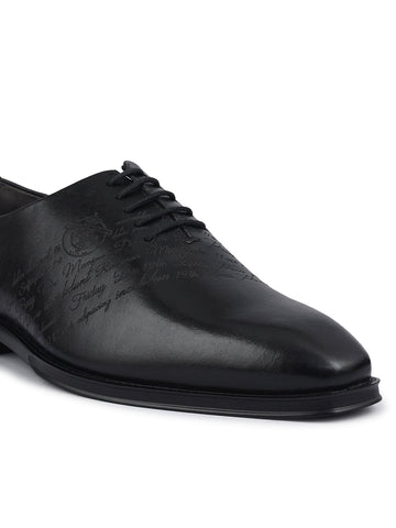 Black Formal Leather Lace Ups