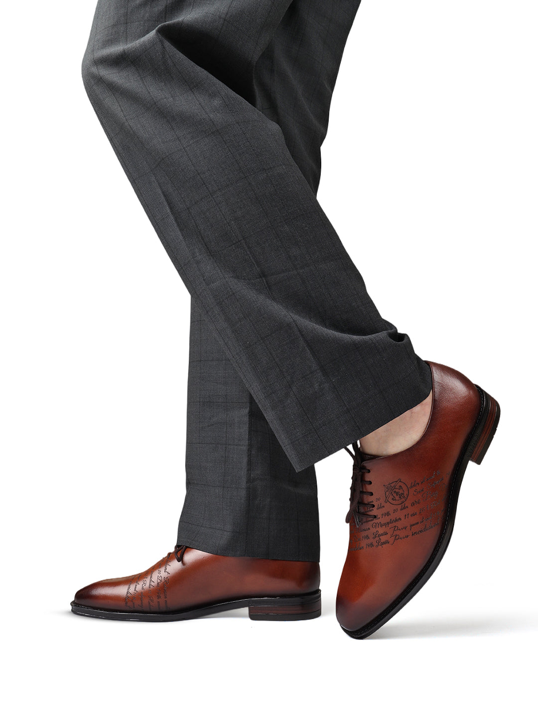 Tan Formal Leather Lace Ups