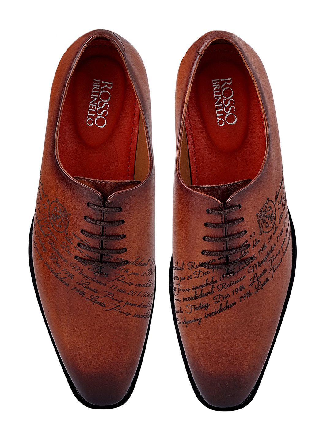 Tan Formal Leather Lace Ups