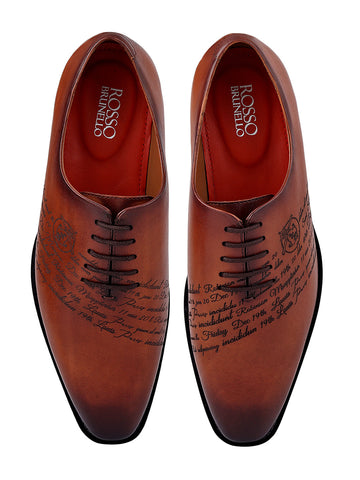 Tan Formal Leather Lace Ups