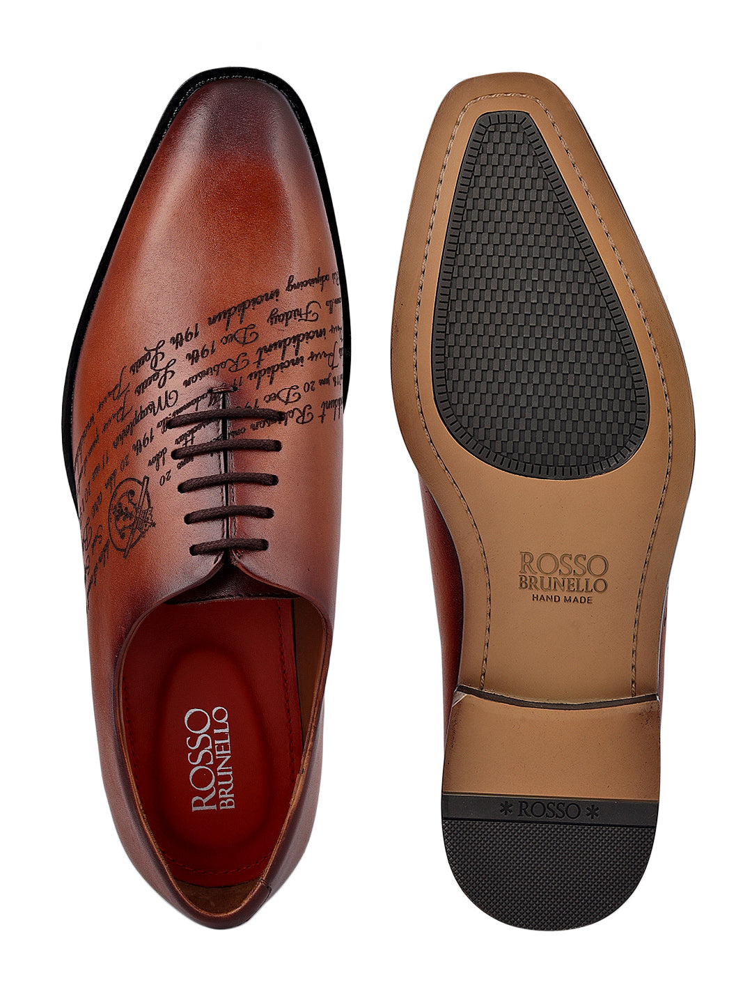 Tan Formal Leather Lace Ups