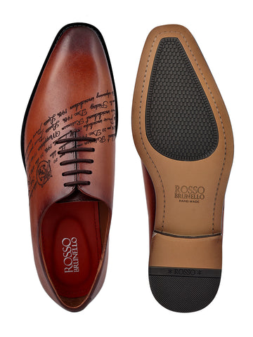 Tan Formal Leather Lace Ups