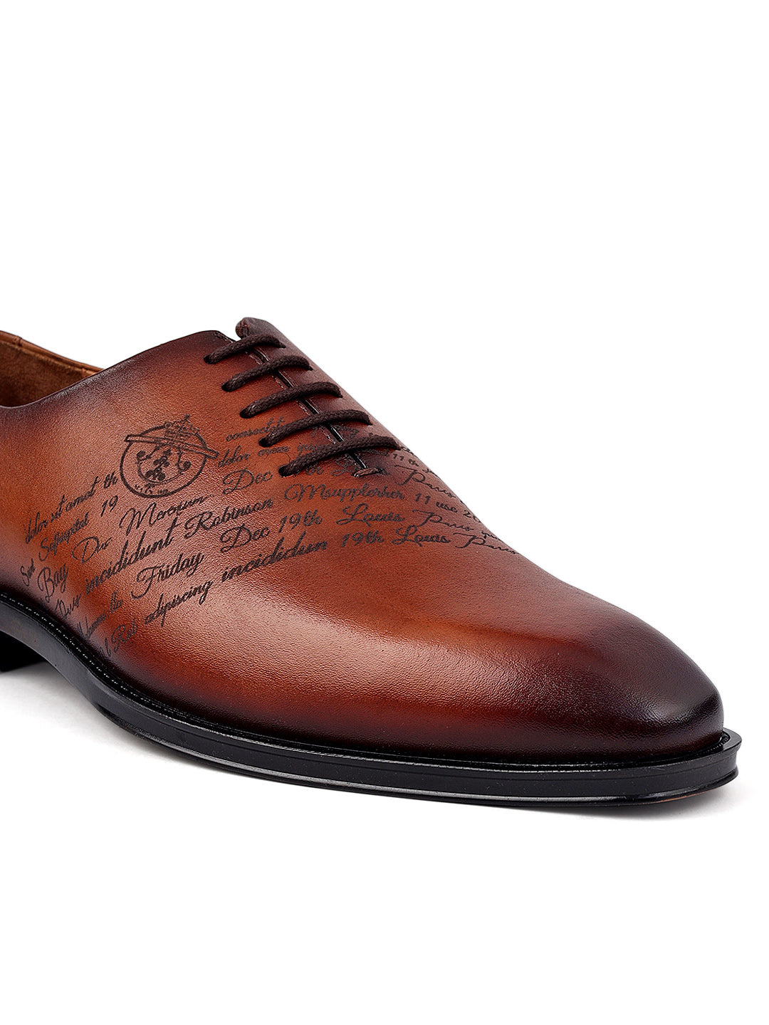 Tan Formal Leather Lace Ups