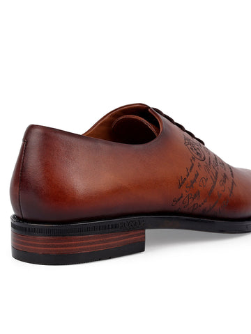 Tan Formal Leather Lace Ups