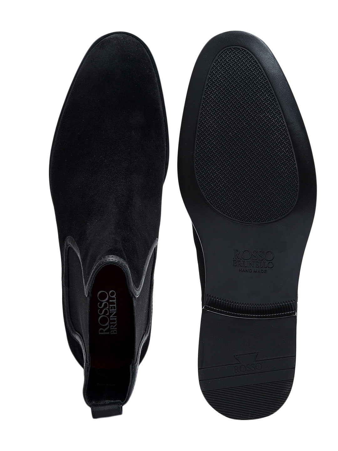 Black Suede Leather Boots