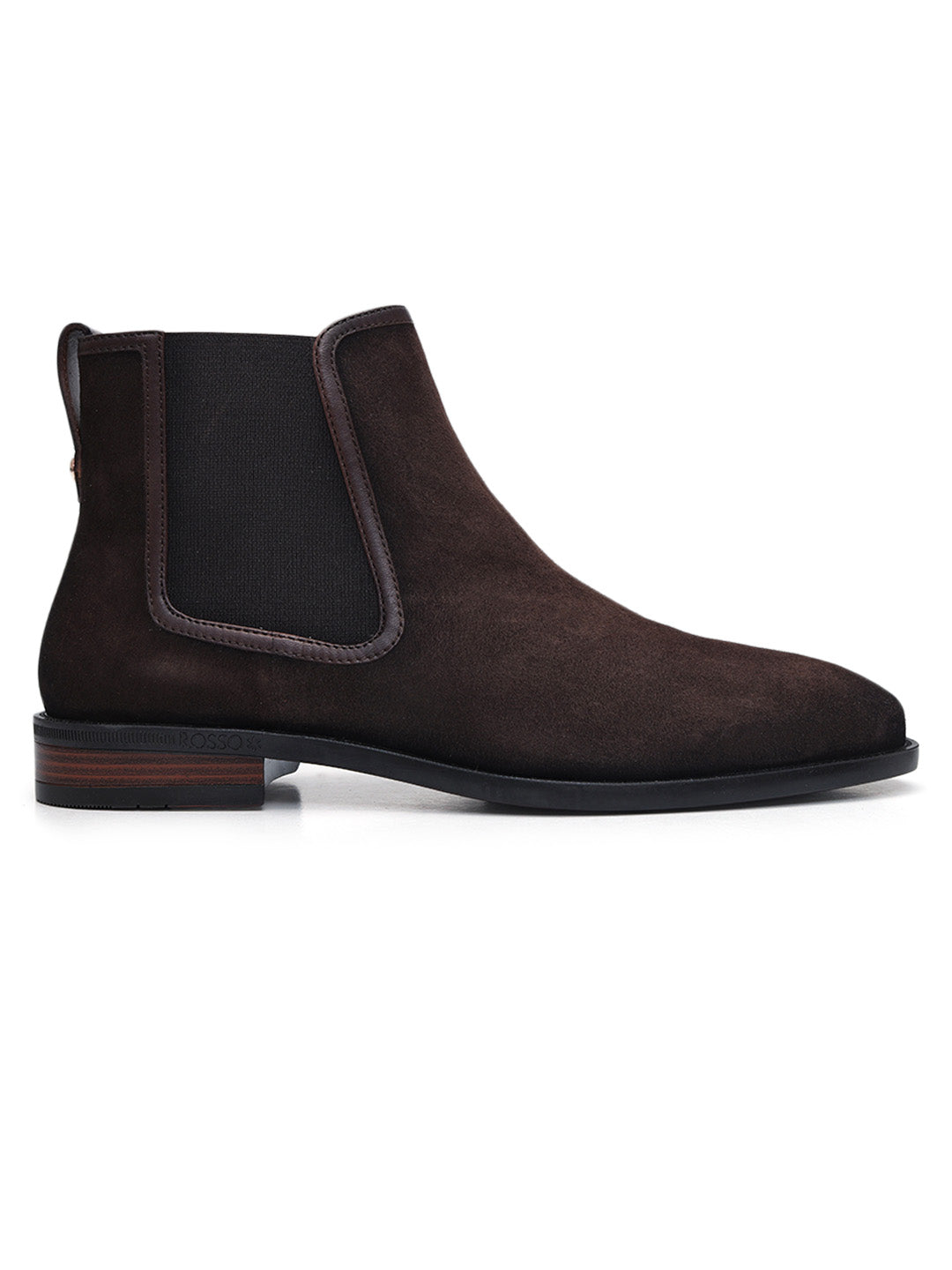 Brown Suede Leather Boots