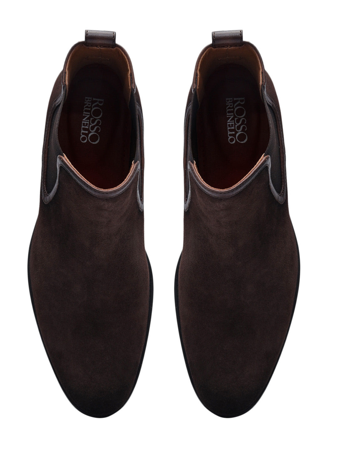 Brown Suede Leather Boots