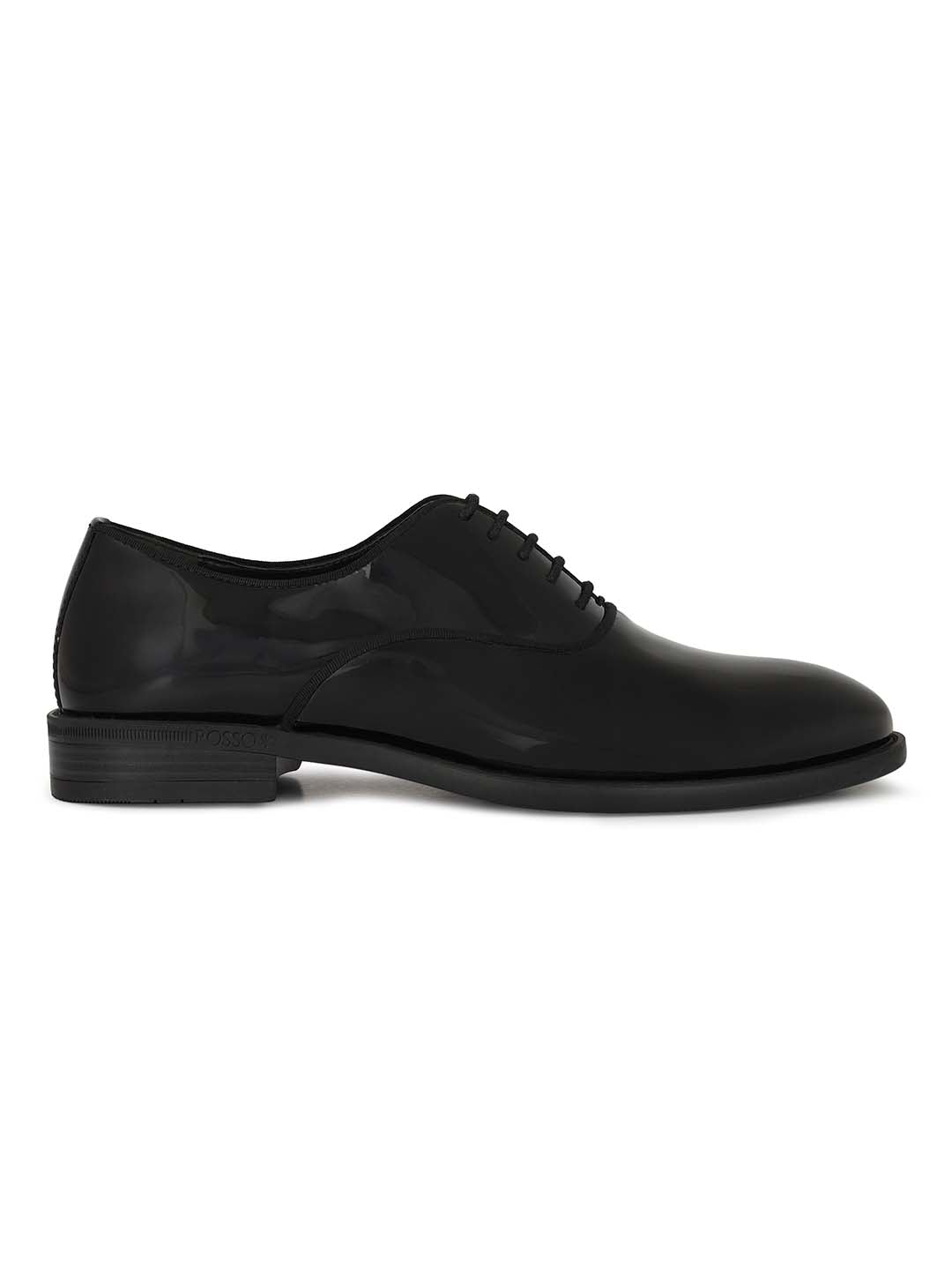 Black Patent Leather Lace Ups