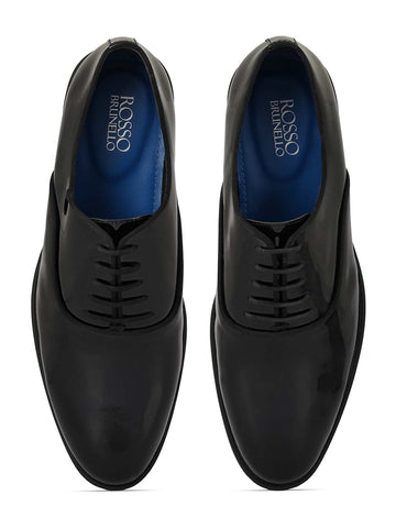 Black Patent Leather Lace Ups