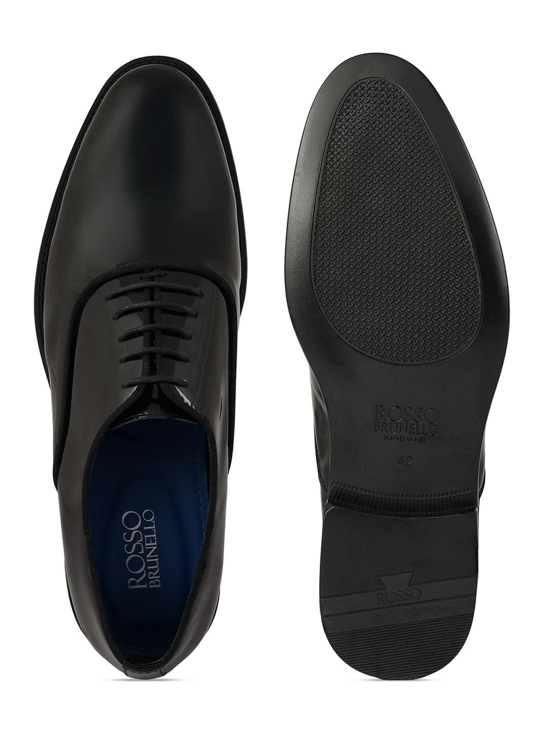 Black Patent Leather Lace Ups