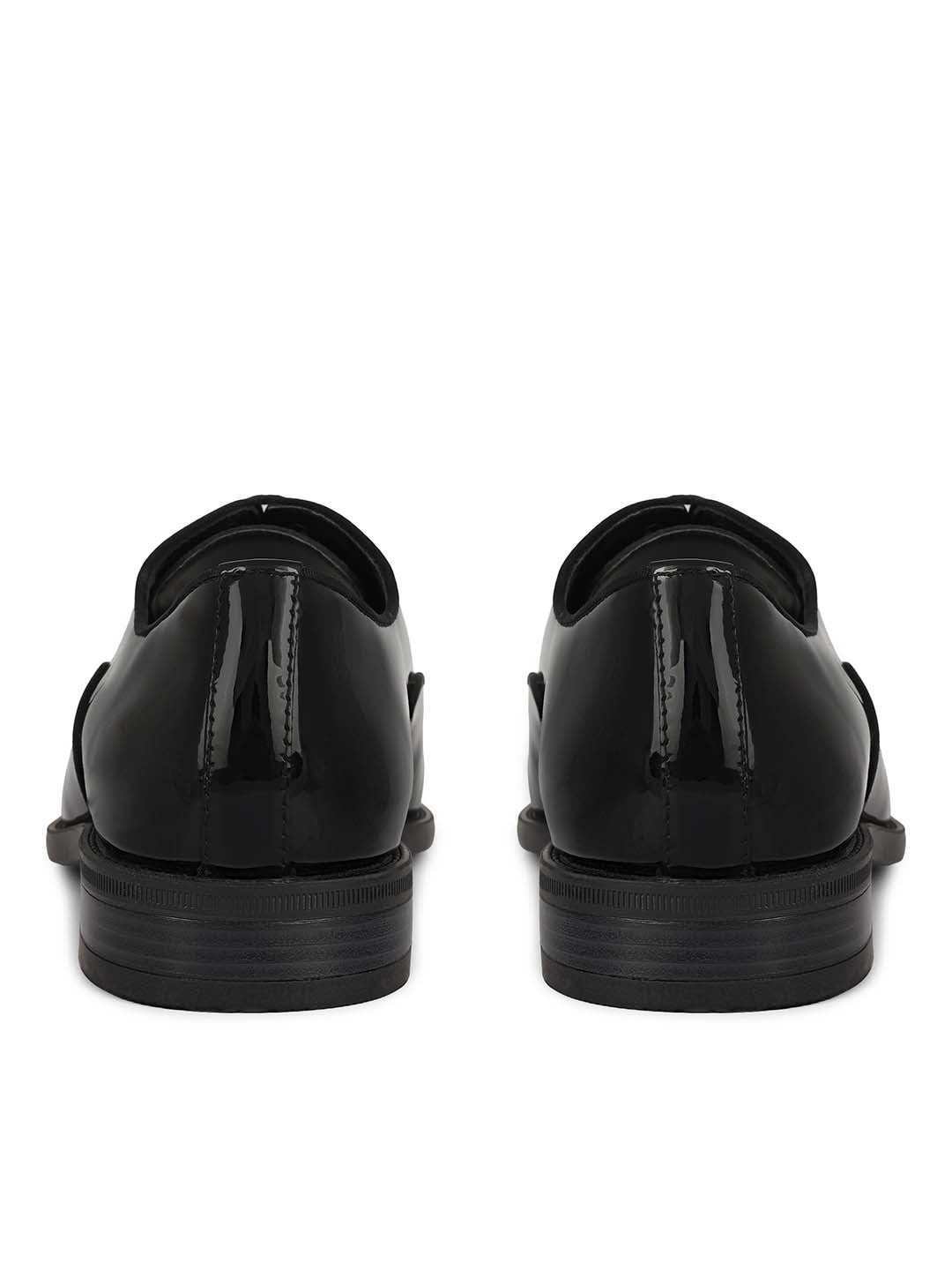 Black Patent Leather Lace Ups