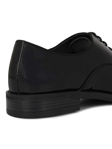 Black Patent Leather Lace Ups