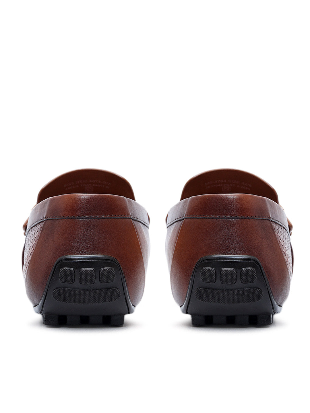Tan Monk Strap Style Moccasins