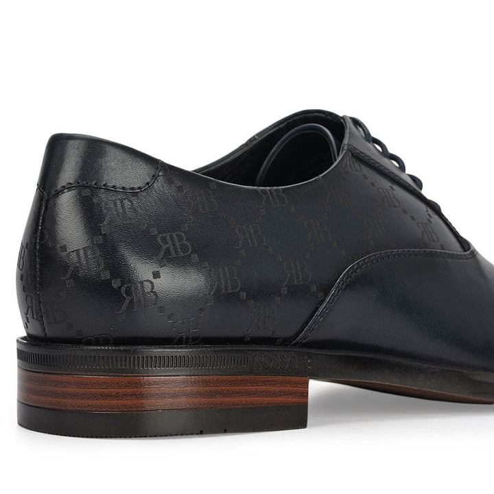 Blue Monogram Leather Lace Ups