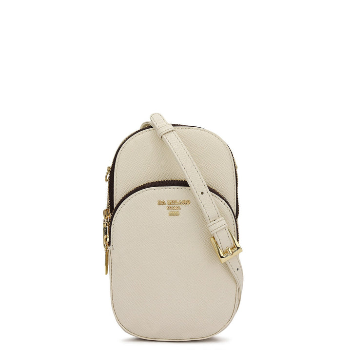 Franzy Leather Crossbody - Marshmallow