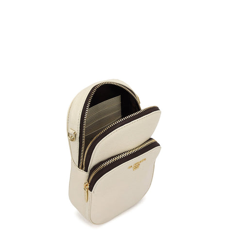Franzy Leather Crossbody - Marshmallow