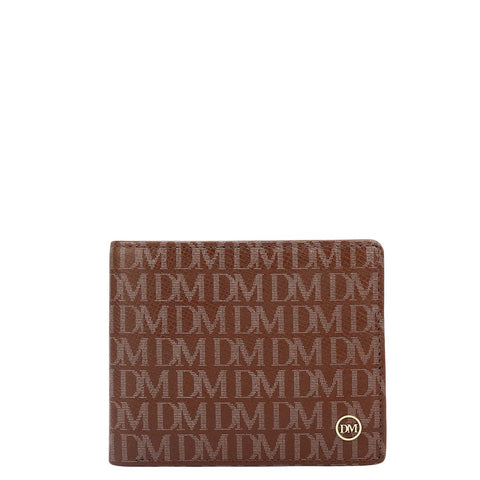 Date Bifold Leather Mens Wallet
