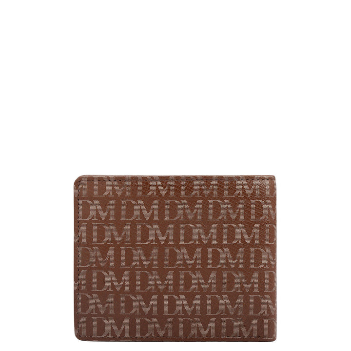 Date Bifold Leather Mens Wallet