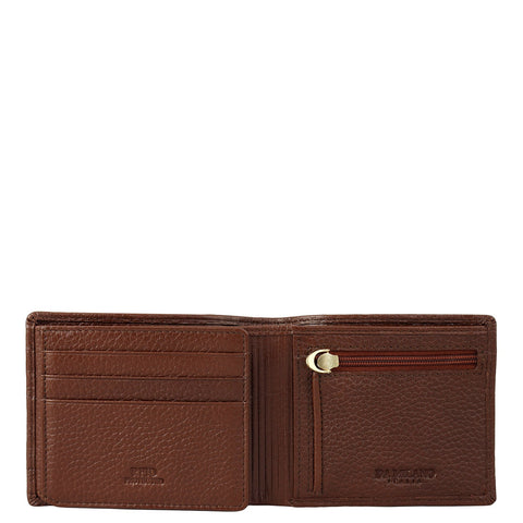Espresso Bifold Leather Mens Wallet