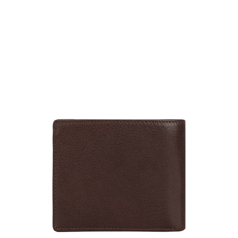 Brown Bifold Leather Mens Wallet