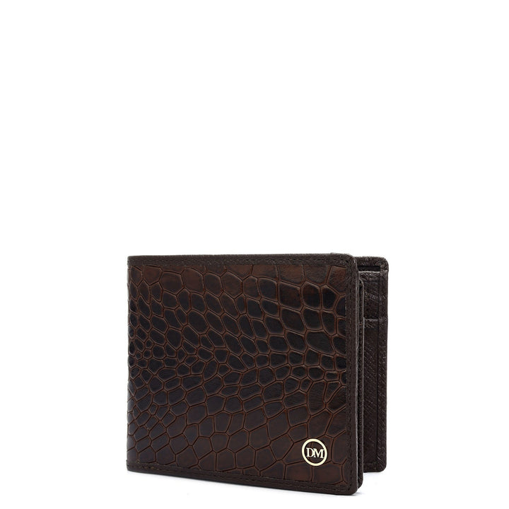 Brown Bifold Leather Mens Wallet