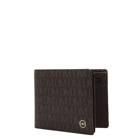 Chocolate Bifold Leather Mens Wallet