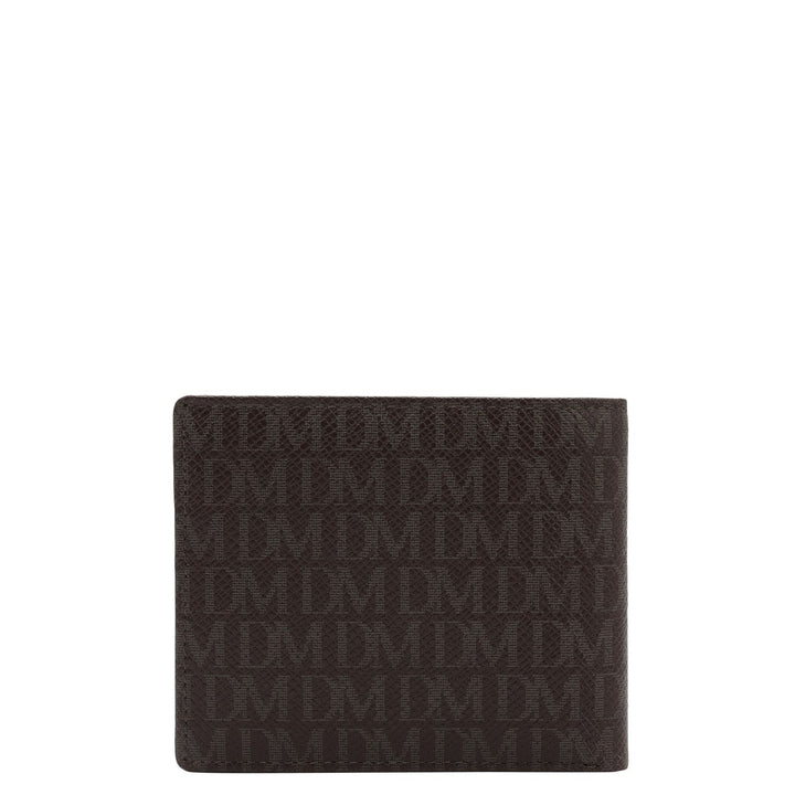 Chocolate Bifold Leather Mens Wallet