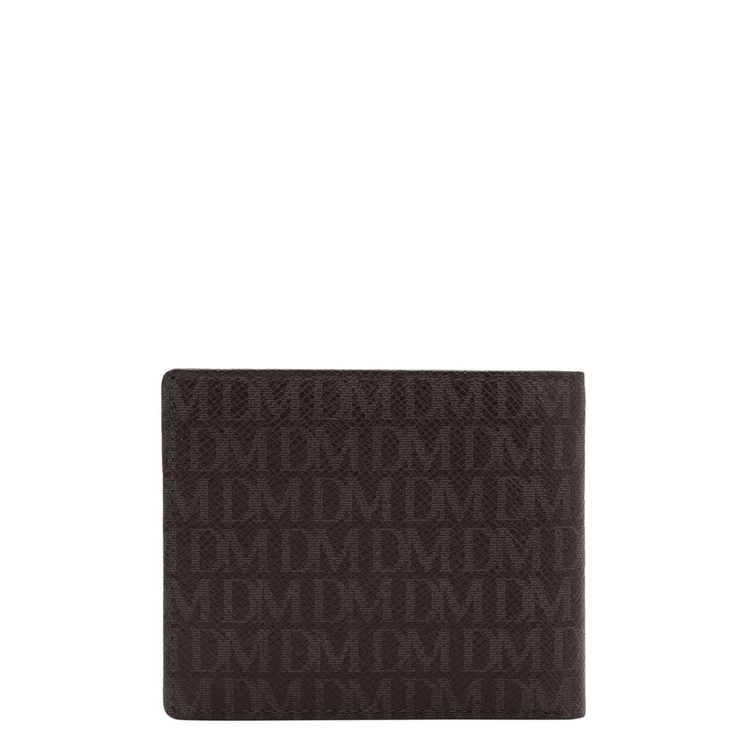 Chocolate Bifold Leather Mens Wallet