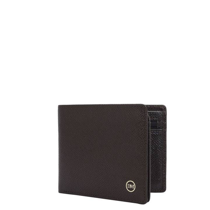 Brown Bifold Leather Mens Wallet